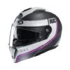 HJC I90 Davan Motorhelm -Motorfiets Accessoires Winkel HJC I90 Davan zwart wit paars fb5e