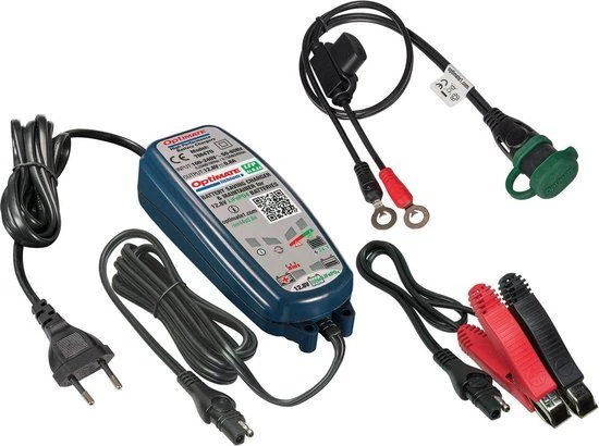 Tecmate Optimate Lithium 0.8A Acculader 3 Tecmate Optimate Lithium 0.8A Acculader