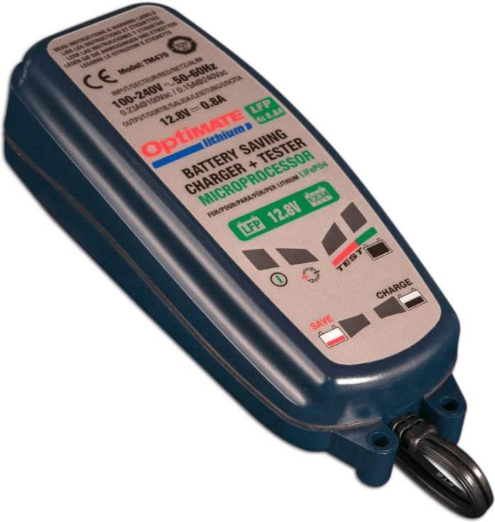 Tecmate Optimate Lithium 0.8A Acculader 5 Tecmate Optimate Lithium 0.8A Acculader - Afbeelding 3