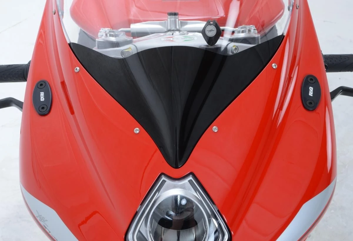 R&G MBP0016BK Spiegelafdekplaat Set Zwart MV F3 6 R&G MBP0016BK Spiegelafdekplaat Set Zwart MV F3 - Afbeelding 4