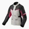 Rev'it Outback 3 Ladies Motorjas -Motorfiets Accessoires Winkel revit outback 3 ladies motorjas zwart wit roze 22ff