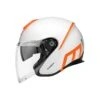 Schuberth M1 Pro Strike Motorhelm -Motorfiets Accessoires Winkel schuberth m1 pro strike wit oranje 2 022f