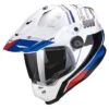 Scorpion-Exo ADF-9000 Air Desert Motorhelm -Motorfiets Accessoires Winkel scorpion adf 9000 air desert wit blauw 4a6e