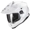 Scorpion-Exo ADF-9000 Air Solid Motorhelm -Motorfiets Accessoires Winkel scorpion adf 9000 air solid wit 325b