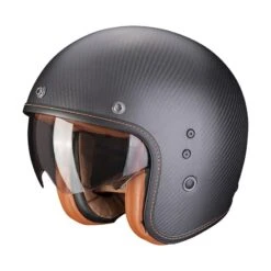 Scorpion Belfast Evo Carbon Solid Motorhelm -Motorfiets Accessoires Winkel scorpion belfast evo carbon solid mat zwart eff0