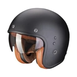 Scorpion Belfast Evo Luxe Motorhelm -Motorfiets Accessoires Winkel scorpion belfast evo luxe matt black 1187