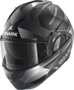 Shark Evo GT Tekline Motorhelm 7 Shark Evo GT Tekline Motorhelm -Motorfiets Accessoires Winkel shark evo gt tekline zwart grijs 4a16