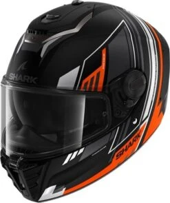 Shark Spartan RS Byhron Motorhelm -Motorfiets Accessoires Winkel shark spartan rs byhron oranje zwart grijs 164f